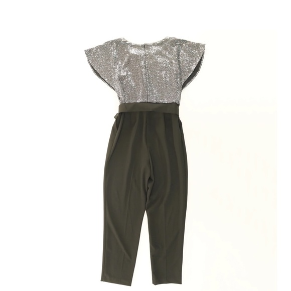 NWT Joseph Ribkoff Embellished Belted Jumpsuit - Picture 5 of 5